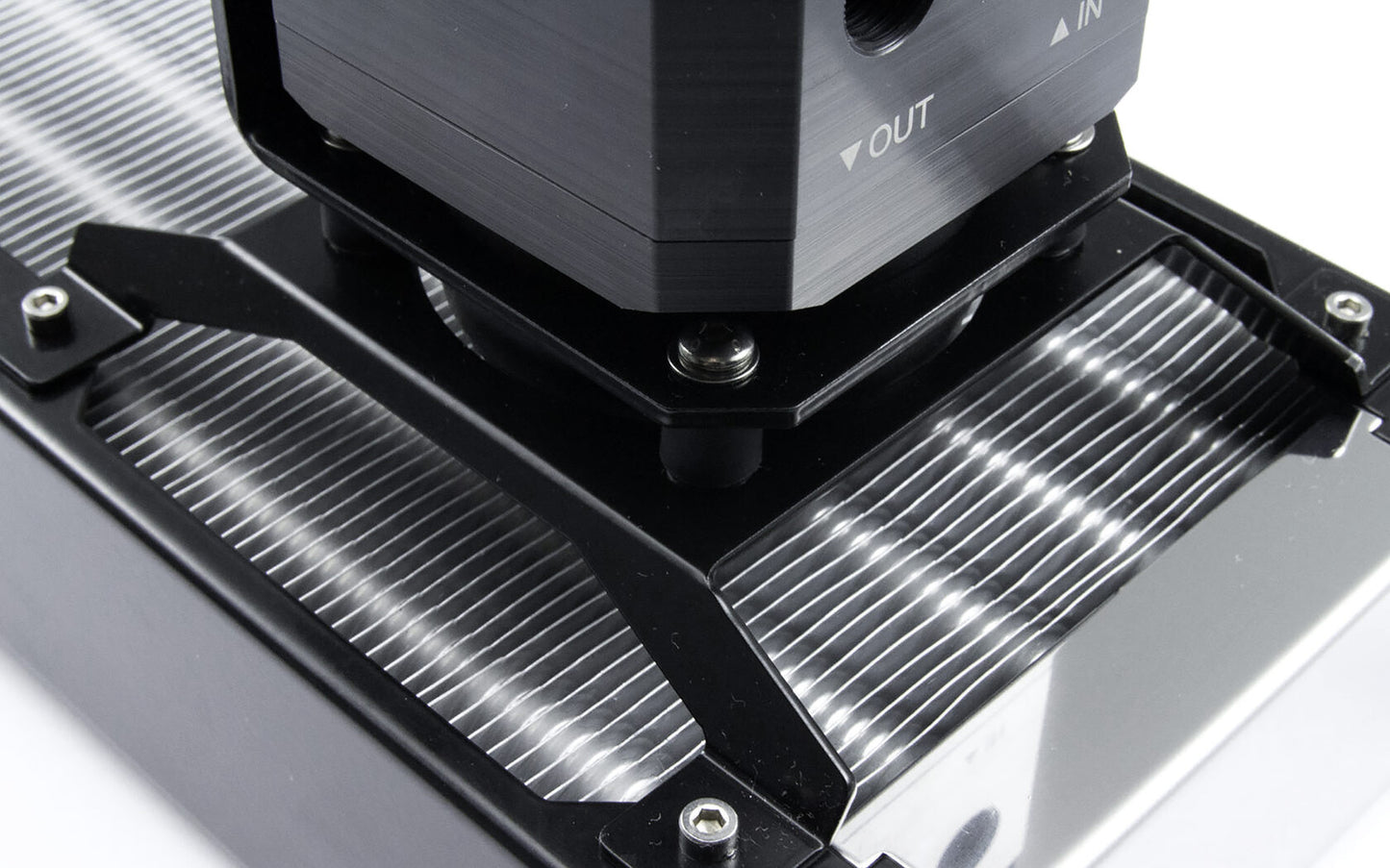 Watercool HEATKILLER® Tube - Stand for fan mounting (120mm fans)