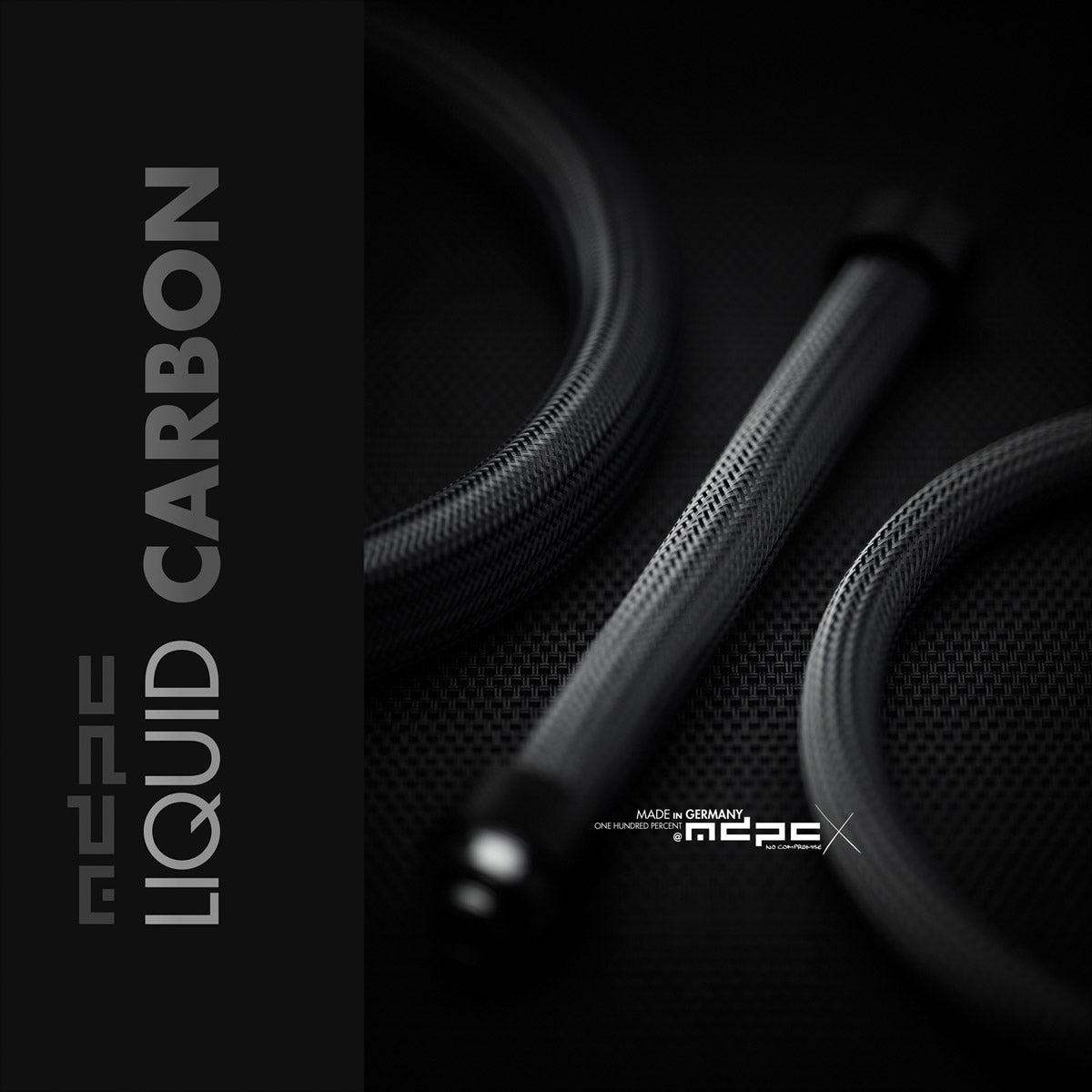 MDPC-X Liquid Carbon Cable Sleeving - Big - 1 metre