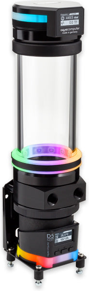 Aquacomputer Ultitube D5 150 PRO reservoir with D5 NEXT & Leakshield