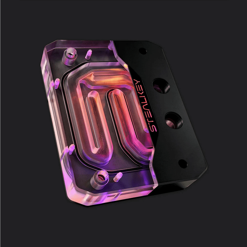 Stealkey CenPro AM5 Plexi D-RGB CPU Water block - Ordinary Cooling Gear