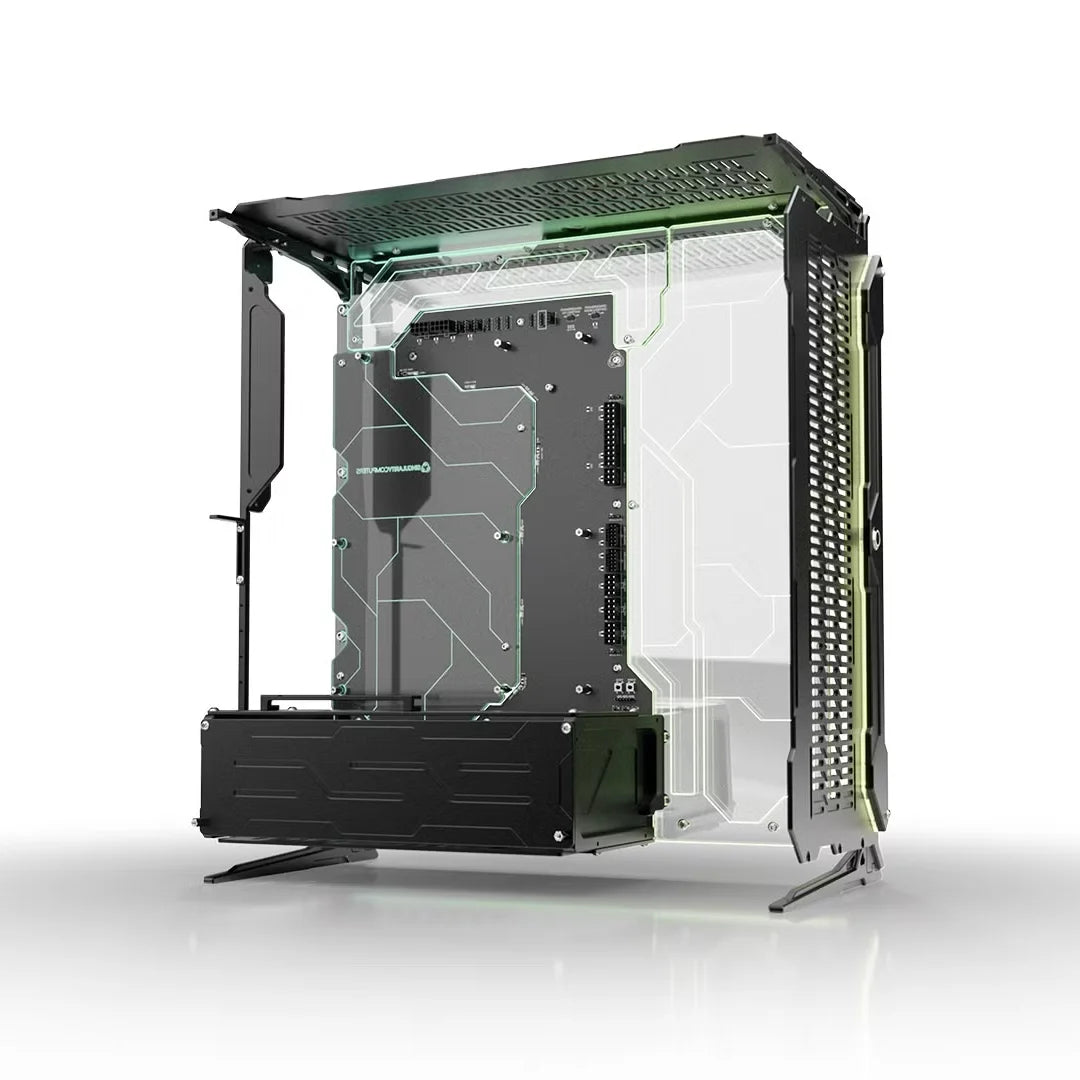 Singularity Computers Spectre Integra-MA Black ATX Case Ordinary Cooling Gear Australia