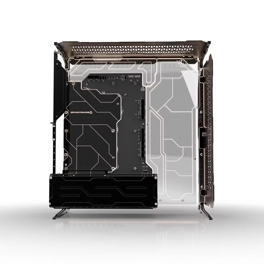 Singularity Computers Spectre Integra-MA Black ATX Case Ordinary Cooling Gear Australia