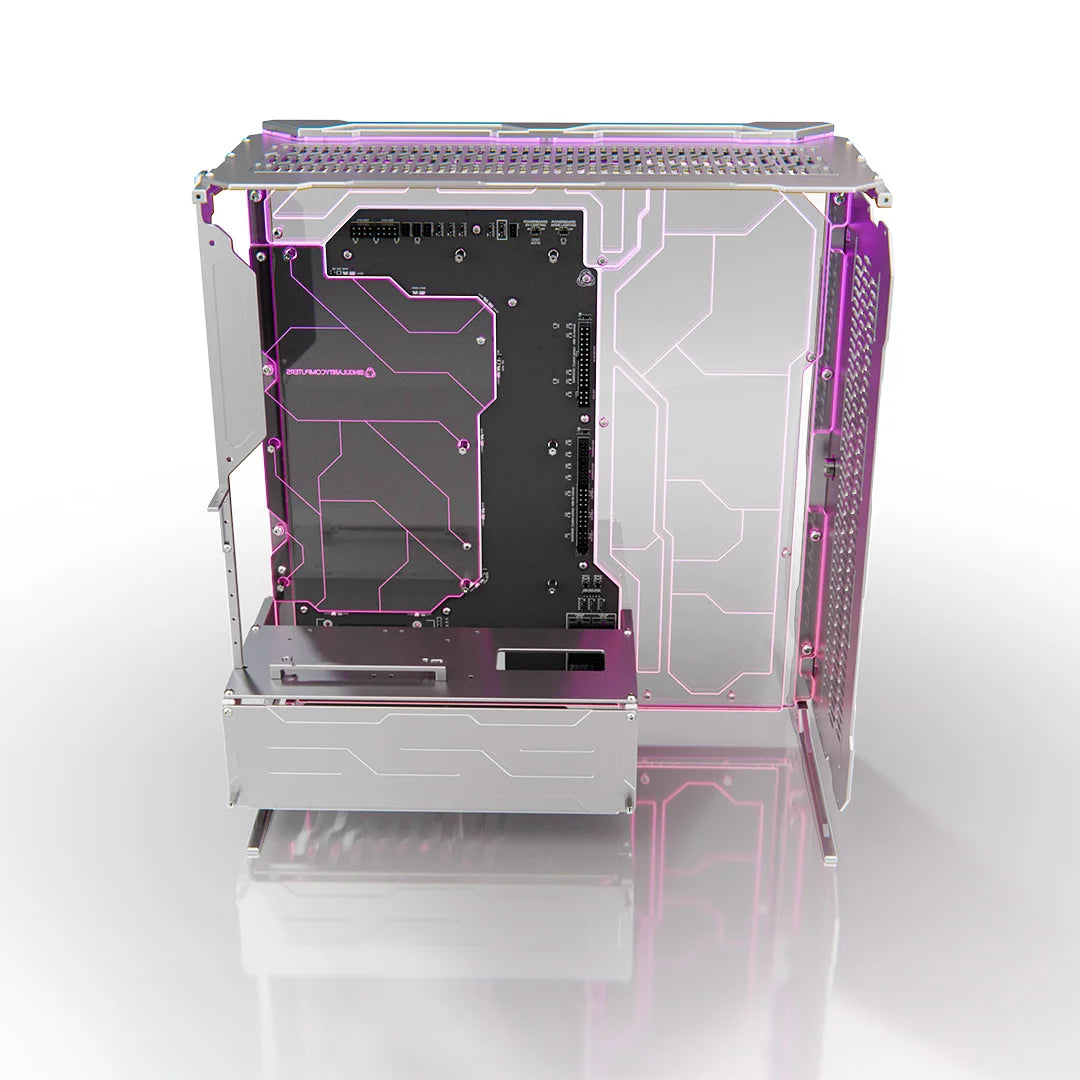 Singularity Computers Spectre Integra-MA Silver ATX Case