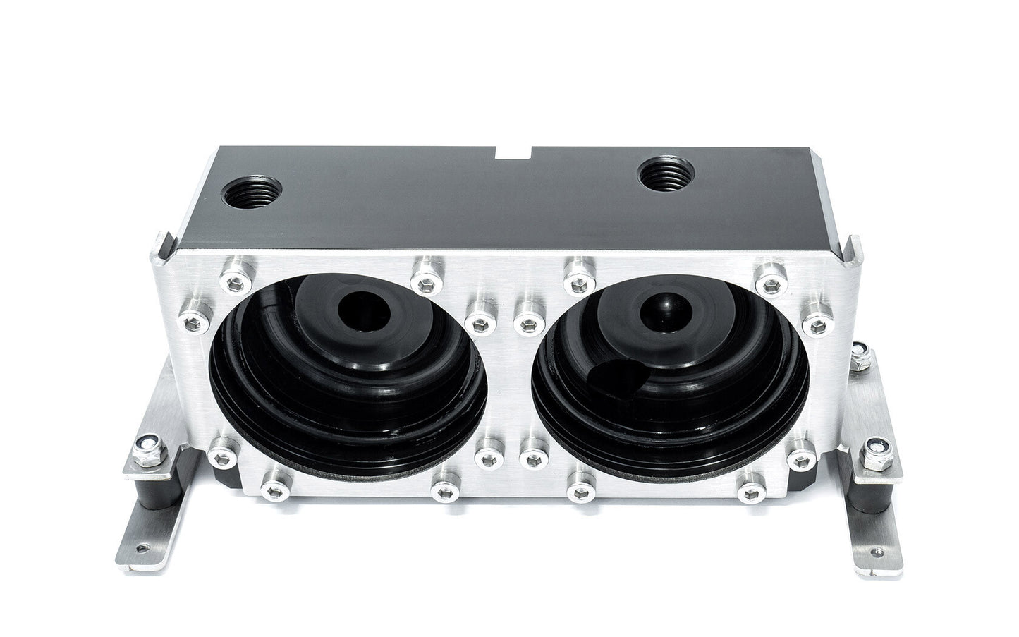 Watercool D5 DUALTOP Industrial Line Dual Pump top